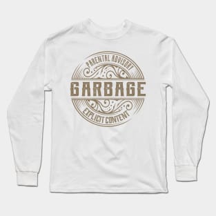 Garbage Vintage Ornament Long Sleeve T-Shirt